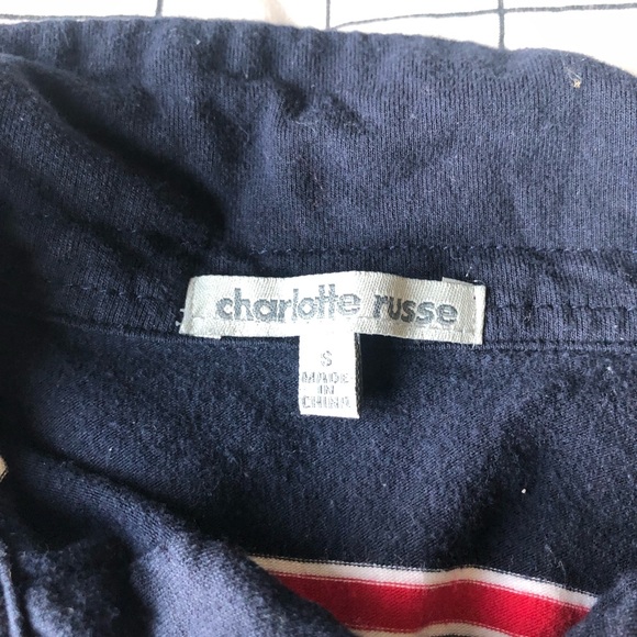 Charlotte Russe Long Sleeve Polo - Picture 3 of 3